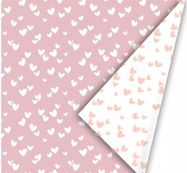 Cadeaupapier | Solo Hearts | pink