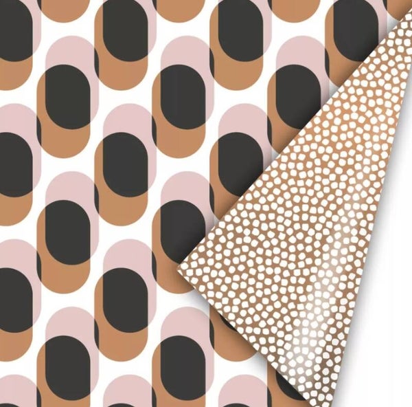 Cadeaupapier | Retro Shapes | pink