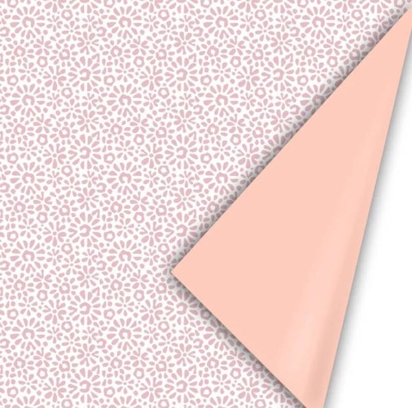 Cadeaupapier | Ethnic Flowers | pink