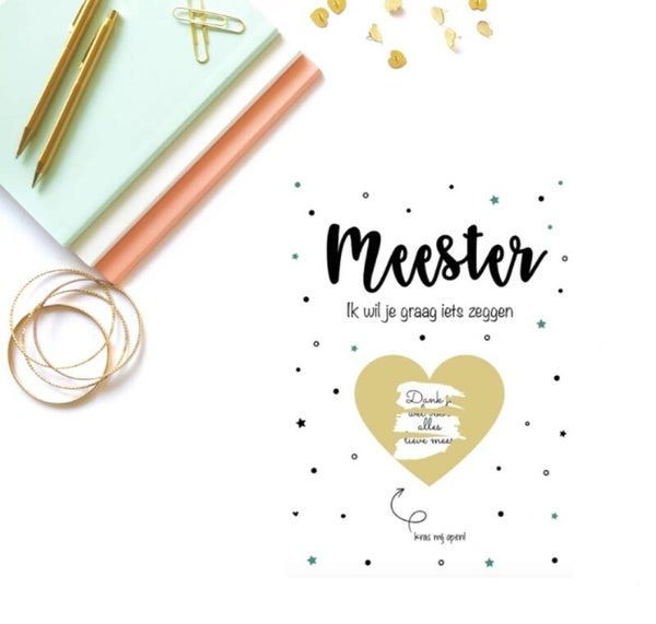 Kraskaart | Meester