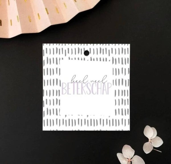 Cadeau Label | Heel veel beterschap