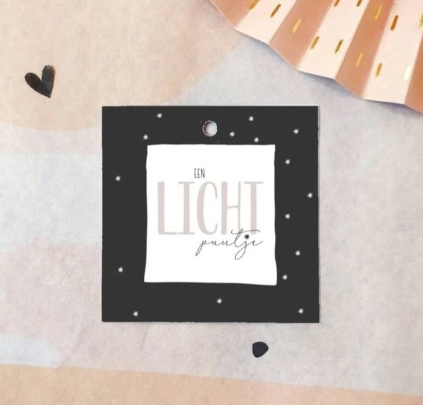 Cadeau Label | Een lichtpuntje