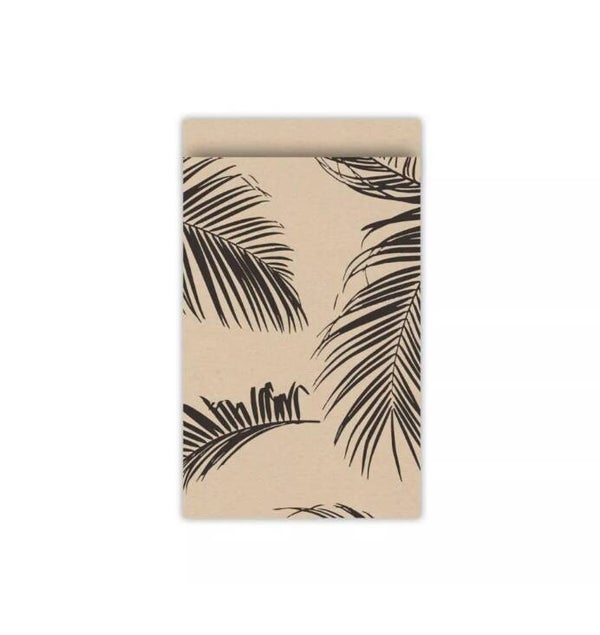 Cadeau Zakje | 12 x 19 | Palm Leaves | kraft