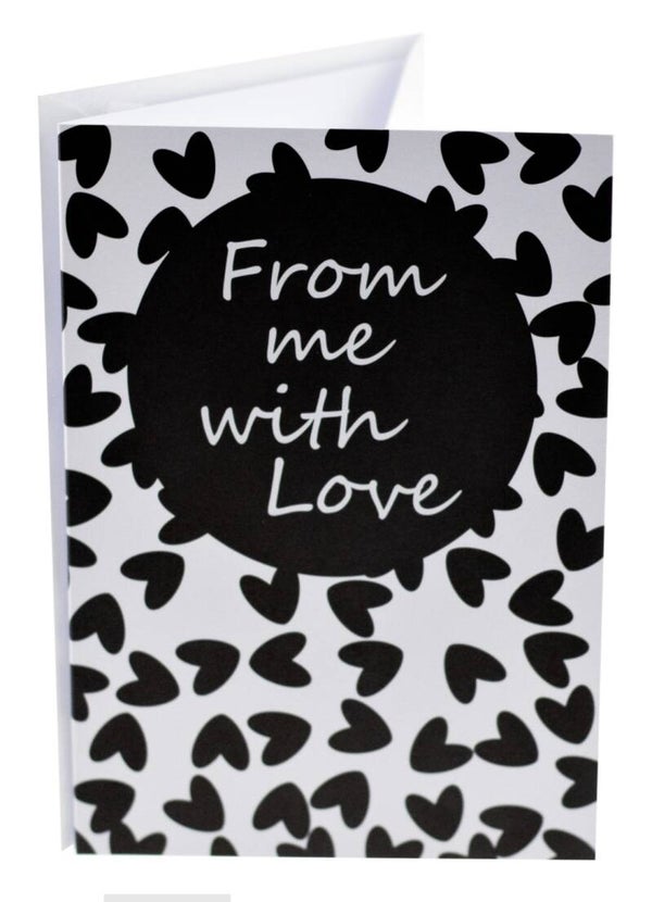 Kaart Dubbel | From me with love