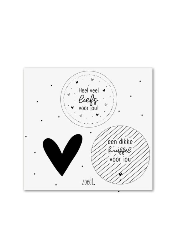 Sticker Set | Heel veel liefs