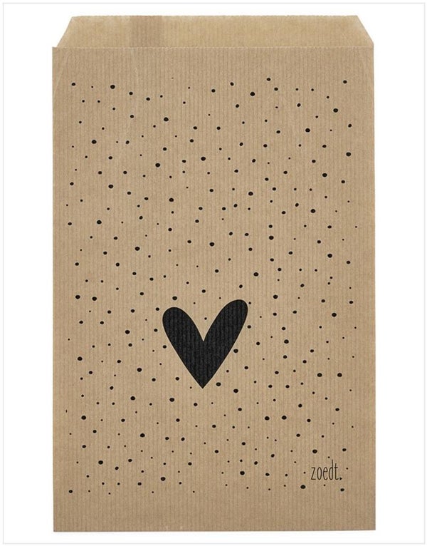 Cadeau Zakje Set | 15 x 22 cm | Dots en ♡