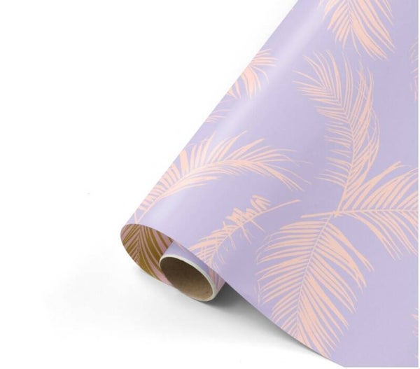 Cadeaupapier | Palm Leaves | lila