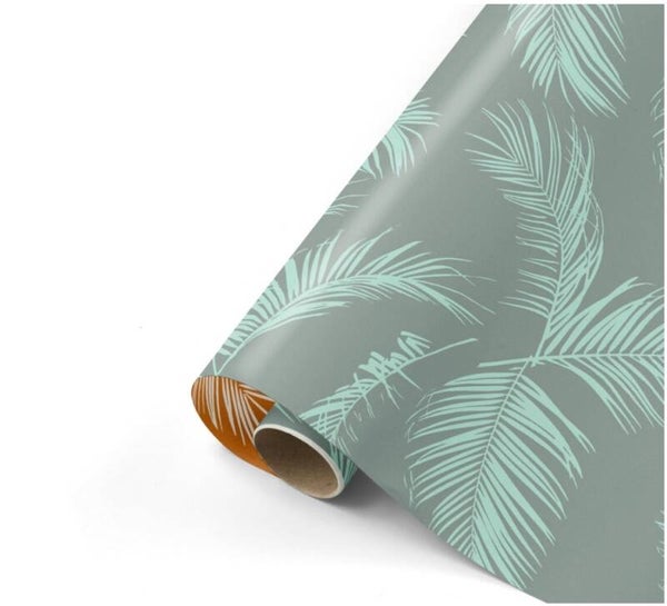 Cadeaupapier | Palm Leaves | petrol