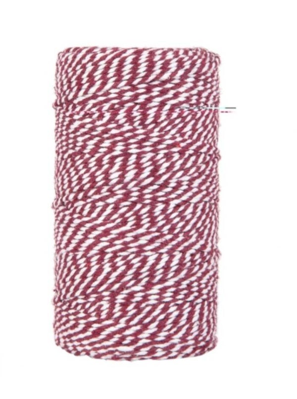 Katoen Twist Touw | Bordeaux