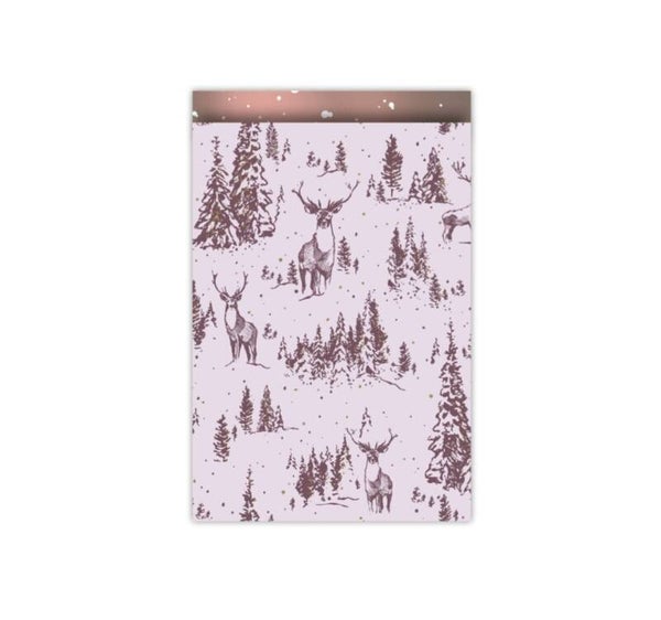 Cadeau Zakje | 17 x 25 | Reindeer Forest | Warm