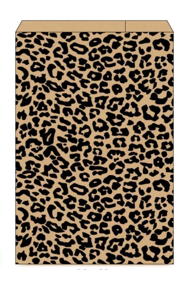 Cadeau Zakje | 15 x 23 | Panterprint | Kraft