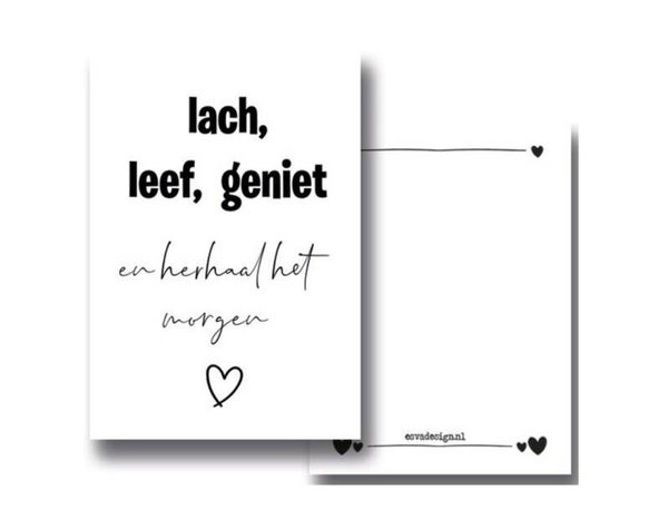 Kaart Enkel | Lach, leef, geniet