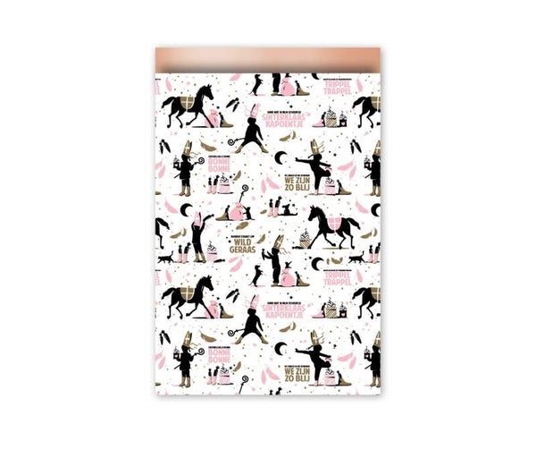 Cadeau Zakje | 17 x 25 | Sint | Warm