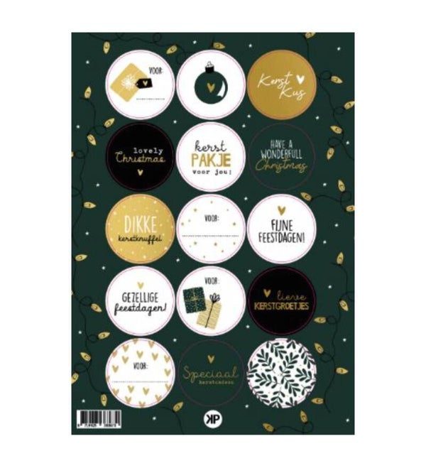 Stickervel | Kerst