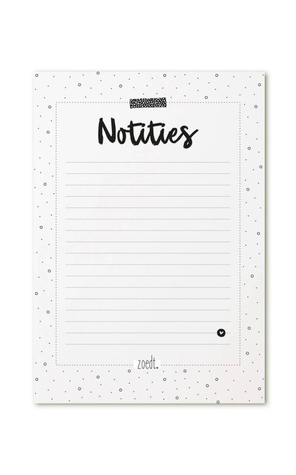 Stationery | Notitieblok | Notites