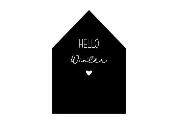 Forex Huisje | Hello Winter | Black