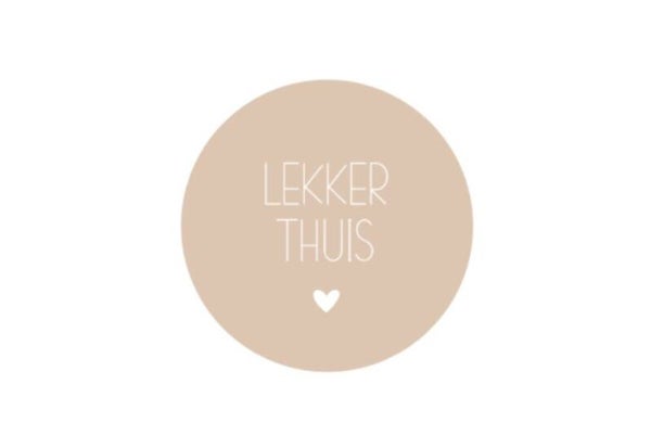 Onderzetter | Lekker Thuis | Beige