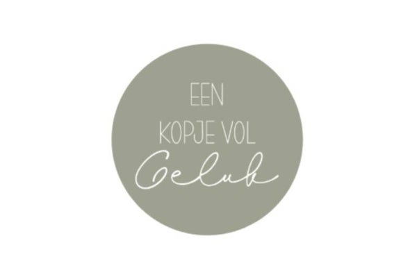 Onderzetter | Een kopje vol geluk | Green