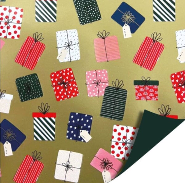 Cadeaupapier | 30 cm | Kadootjes | Gold