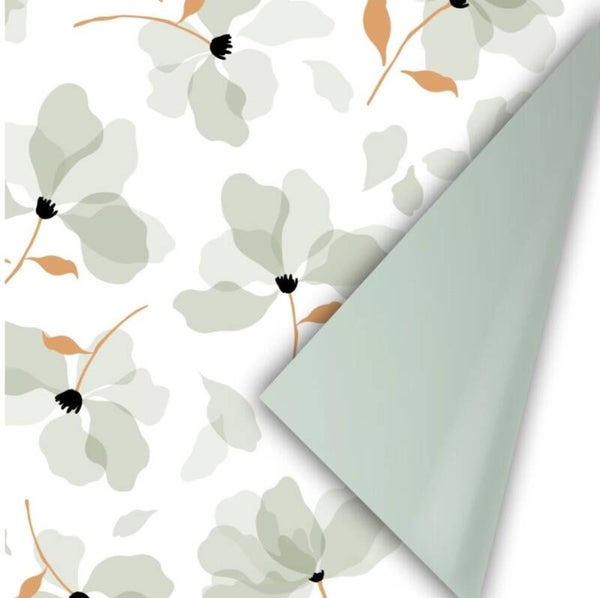 Cadeaupapier | Blooming Horizon | Layered Petals | Cool