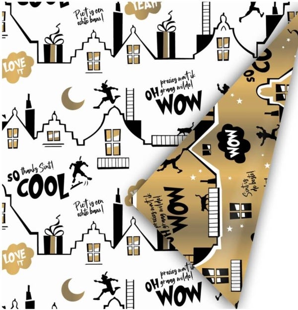 Cadeaupapier | Cool Sint | Chique