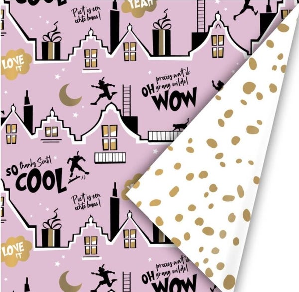 Cadeaupapier | Cool Sint | Warm