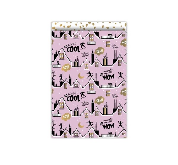 Cadeau Zakje | 17 x 25 | Cool Sint | Warm