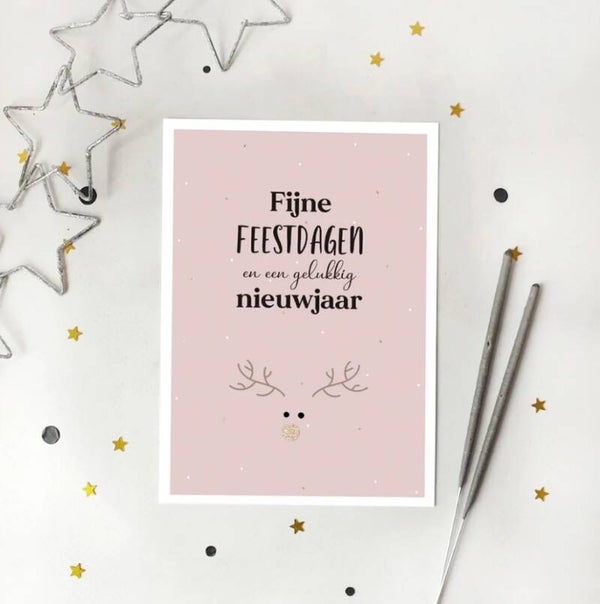Ansichtkaart | Fijne feestdagen