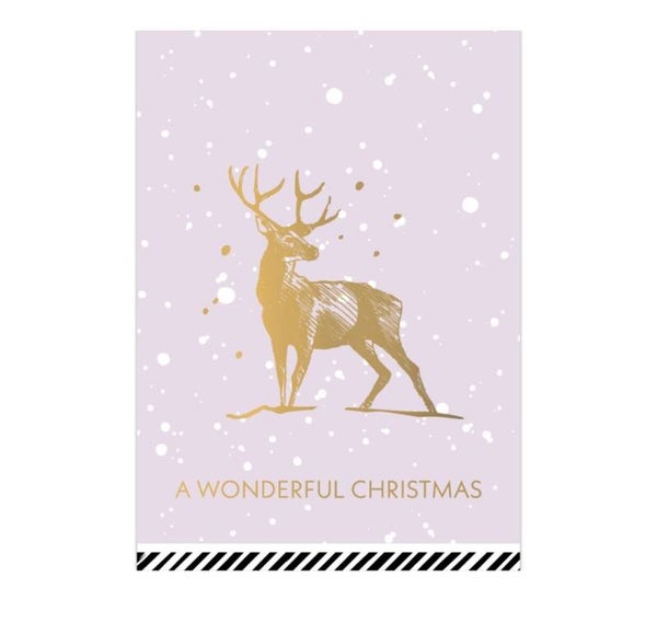 Ansichtkaart l Signature Christmas | Reindeer