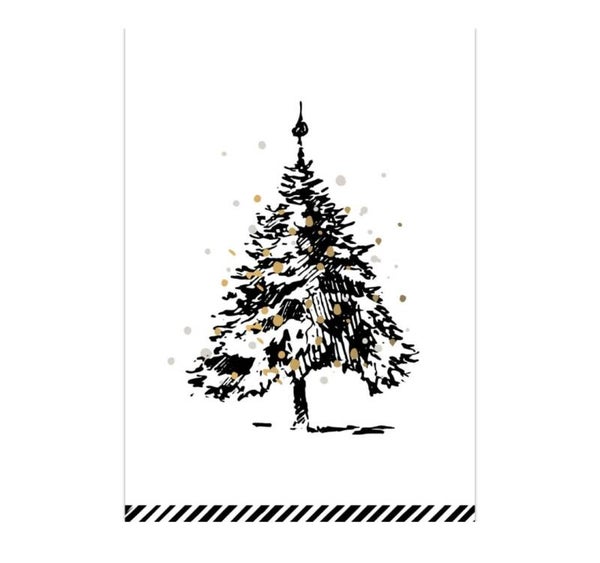 Ansichtkaart l Signature Christmas | Christmas Tree