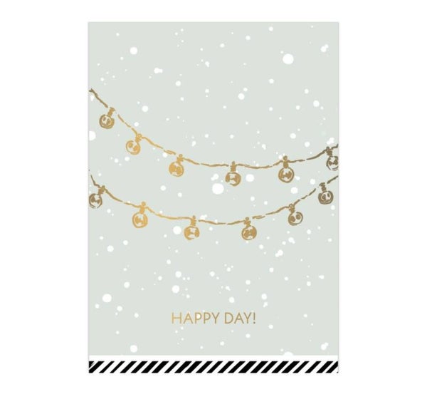 Ansichtkaart l Signature Christmas | Happy Day