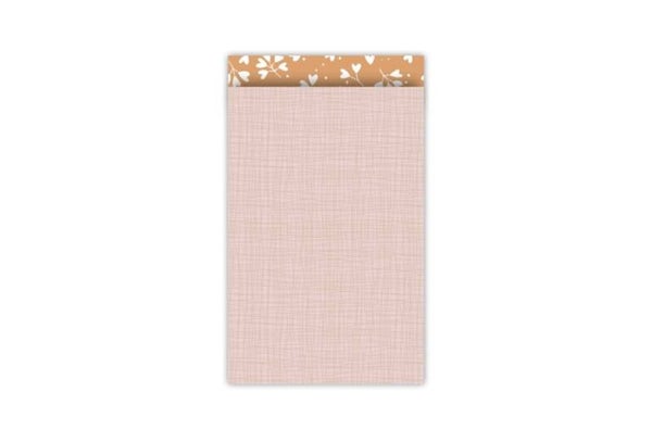 Cadeau Zakje | 12 x 19 cm | Natural Woven | warm