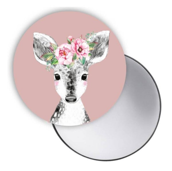 Spiegeltje | Lief diertje hert | Pink