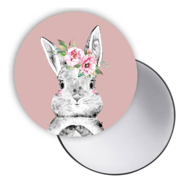 Spiegeltje | Lief diertje konijn | Pink
