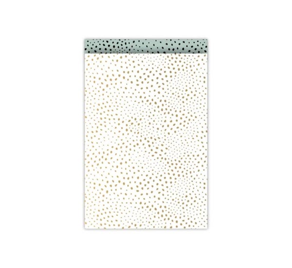 Cadeau Zakje | 17 x 25 | Inspired By Nature | Flocks | Cool | White