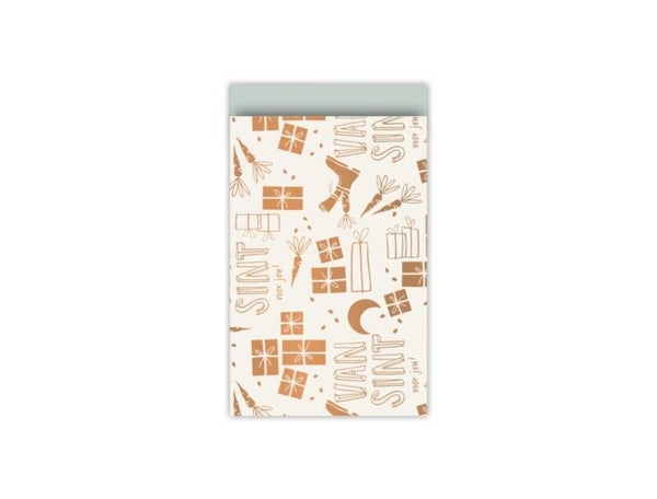 Cadeau Zakje | 12 x 19 | Sint '23 | Warm