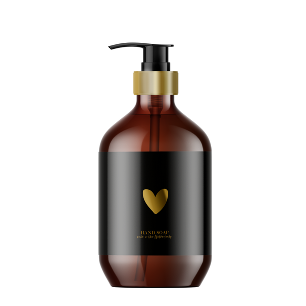 Handzeep | A lovely heart | Black