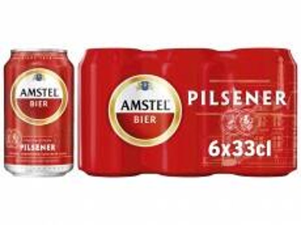 Amstel 6x 33cl
