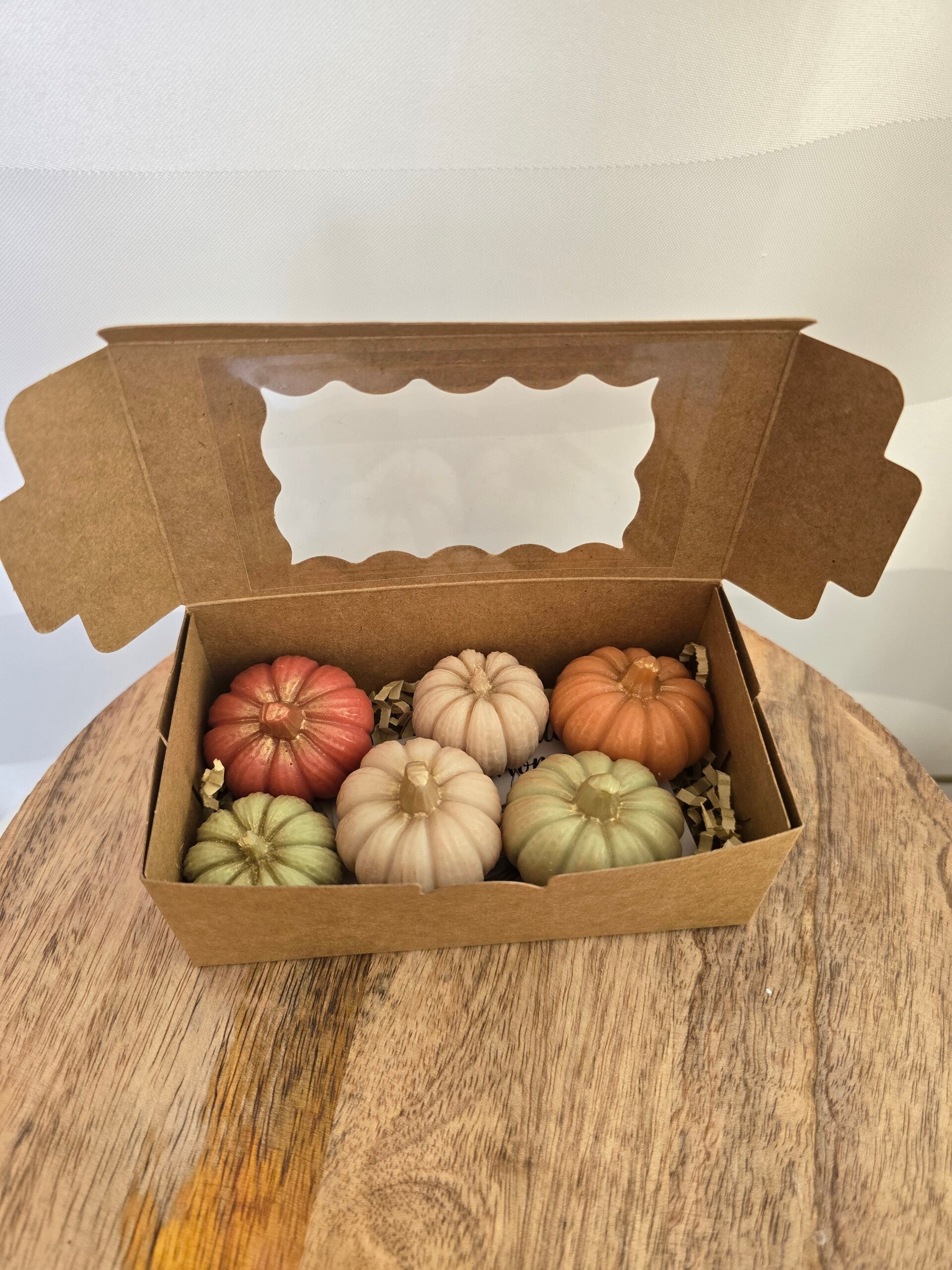 🎃 Herbstzauber – Kürbisbox aus Rapswachs 🍂