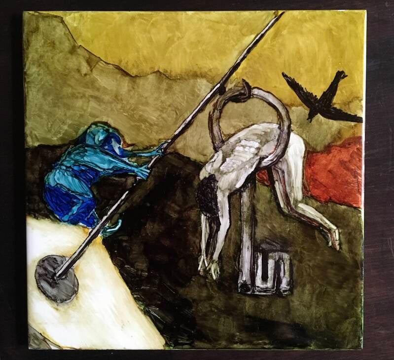 Soulco11  Tegel - detail Bosch