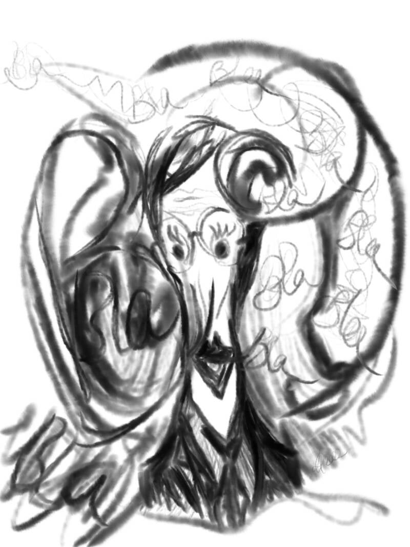 Soulco11  Tekening - Rutte bladiebla