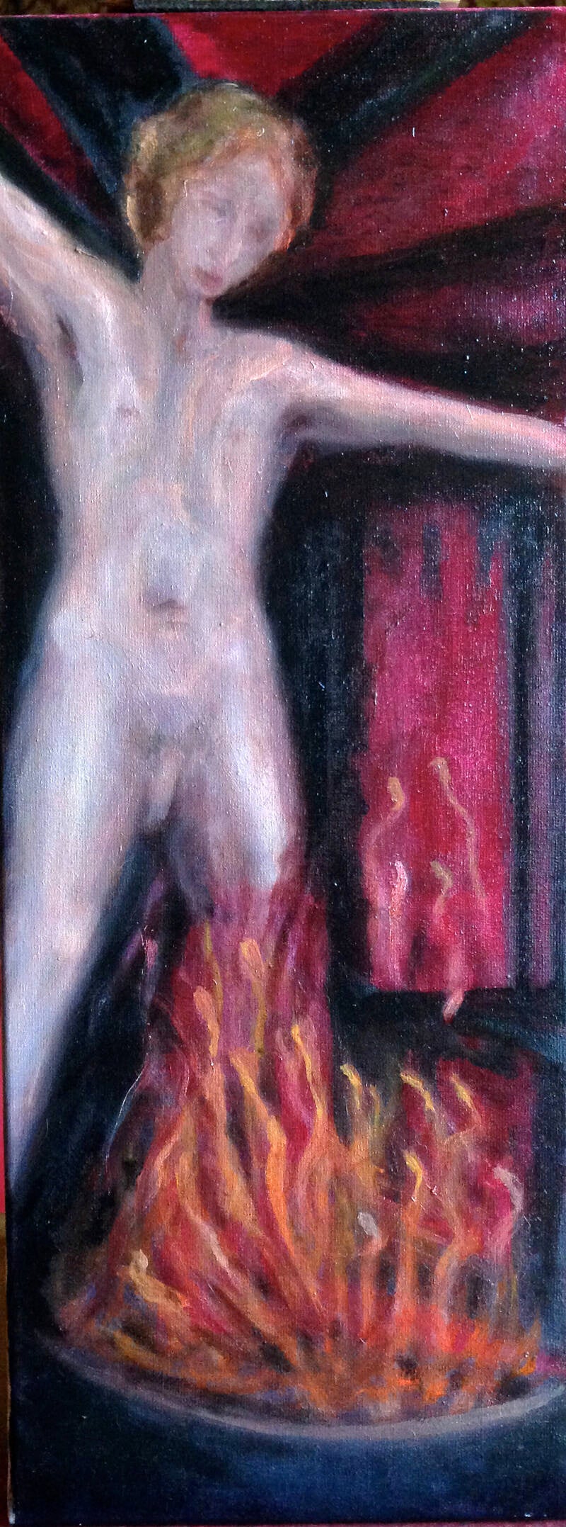 Soulco11  Schilderij - Naakte warmte