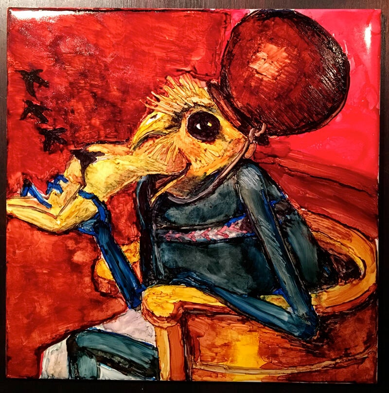 Soulco11  Tegel - detail Bosch