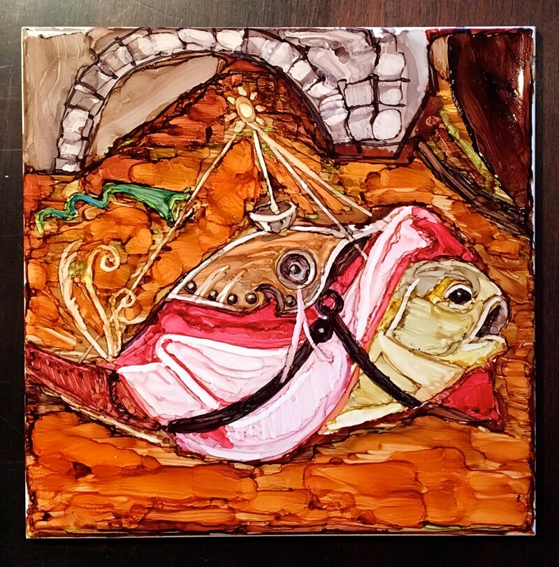 Soulco11  Tegel - detail Bosch