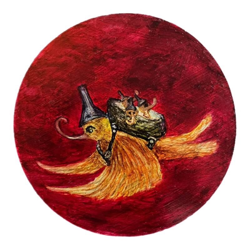 Soulco11  Schilderij - a la Bosch