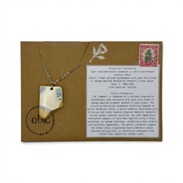 Light Blue Seaweed Pendant