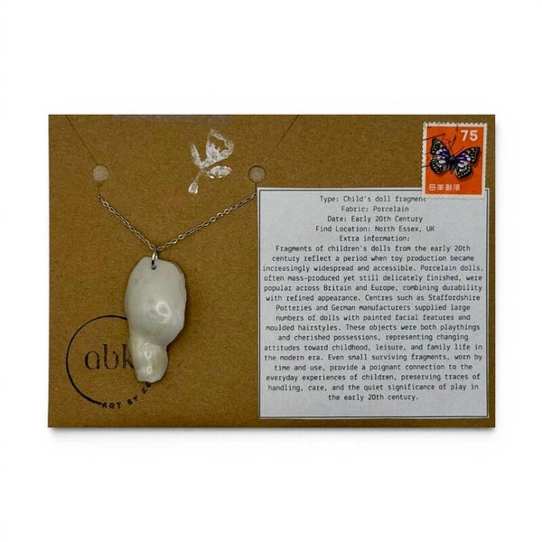 Broken Doll Fragment Pendant