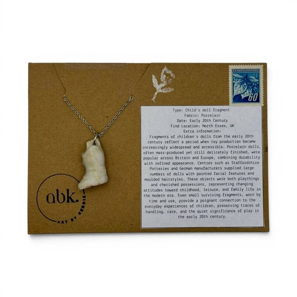 Cute Dolls Boot Fragment Pendant