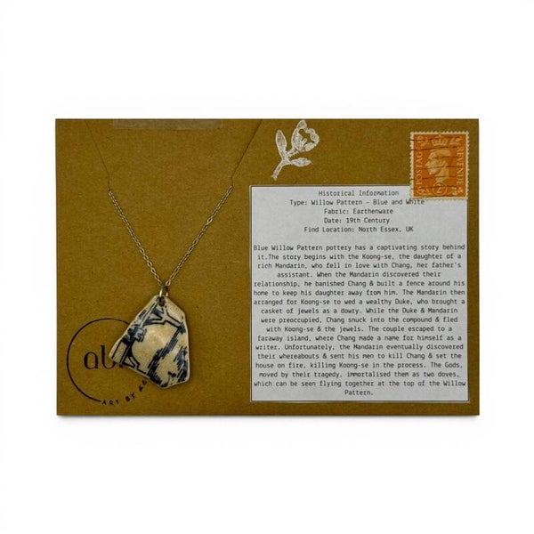 Willow Pattern Pendant