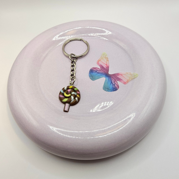Sleutelhanger Lolly bruin